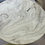 Salton Travertine Nesting Occasional Table (Set of 2) - Ornate Home
