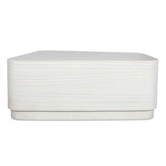 Saltwater White Concrete Coffee Table - Ornate Home