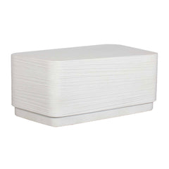 Saltwater White Concrete Coffee Table - Ornate Home