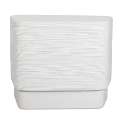 Saltwater White Concrete Side Table - Ornate Home