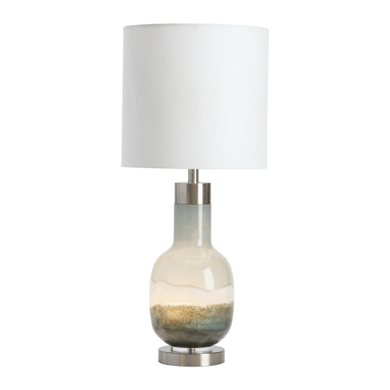 Saluti Grey Table Lamp - Ornate Home