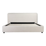 Samara Cottage Linen Queen Bed - Ornate Home