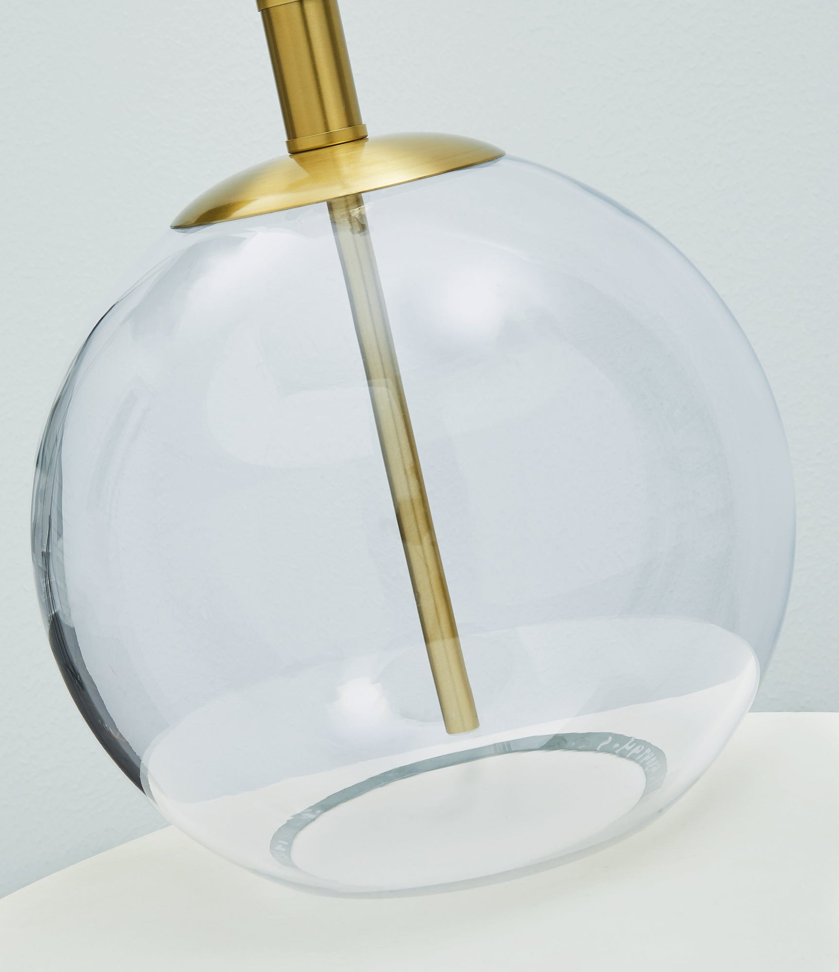 Samder Clear/Brass Table Lamp (Set of 2) (Online Special Price) - Ornate Home