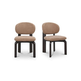 Sami Brown/Black Dining Chair (Set of 2) - Ornate Home