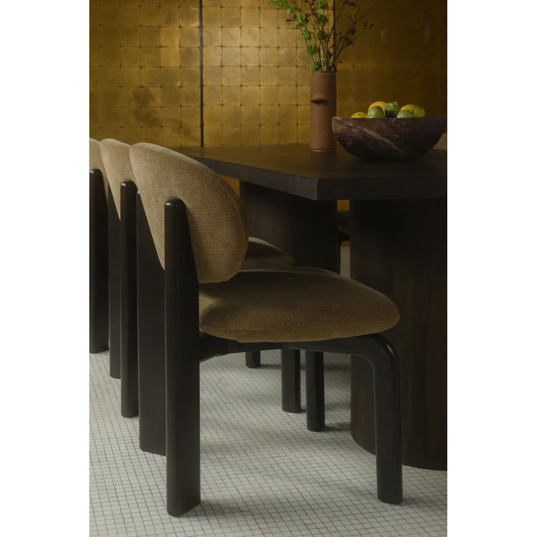 Sami Brown/Black Dining Chair (Set of 2) - Ornate Home