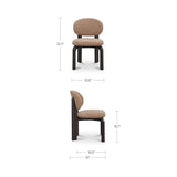 Sami Brown/Black Dining Chair (Set of 2) - Ornate Home
