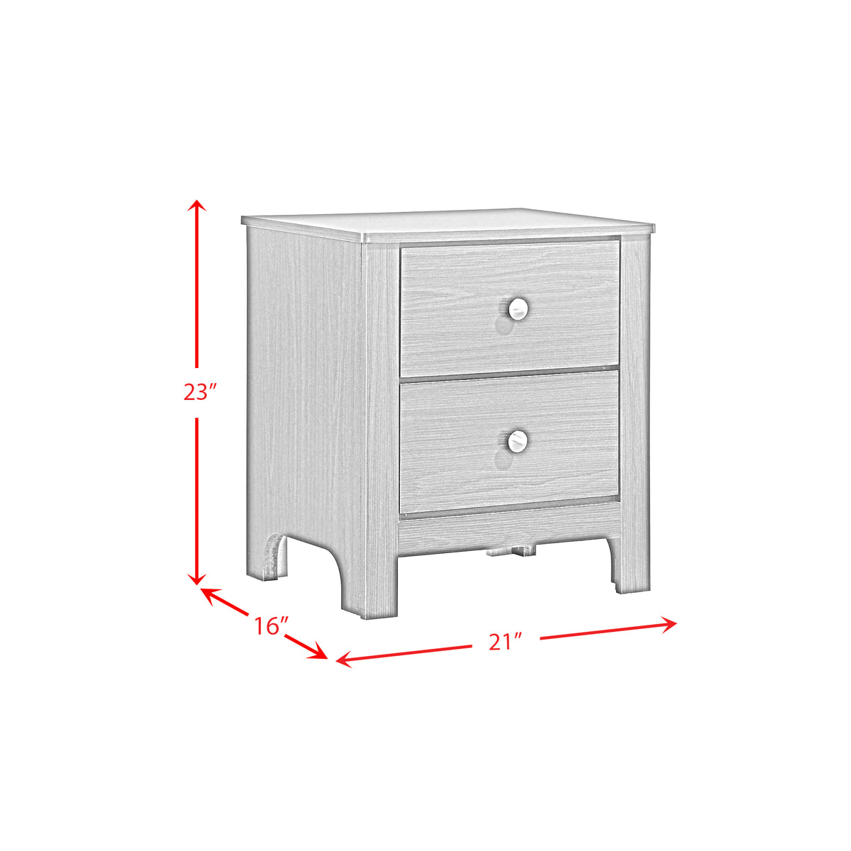 Sami Espresso 3-Piece Youth Full Panel Bedroom Set