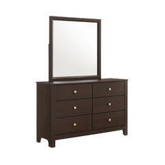 Sami Espresso 5-Piece Youth Full Panel Bedroom Set