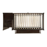 Sami Espresso Twin Over Full Step Bunk Bed with Left HB - Ornate Home