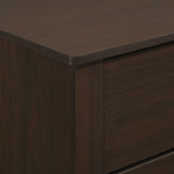Sami Espresso Youth 6-Drawer Dresser - Ornate Home