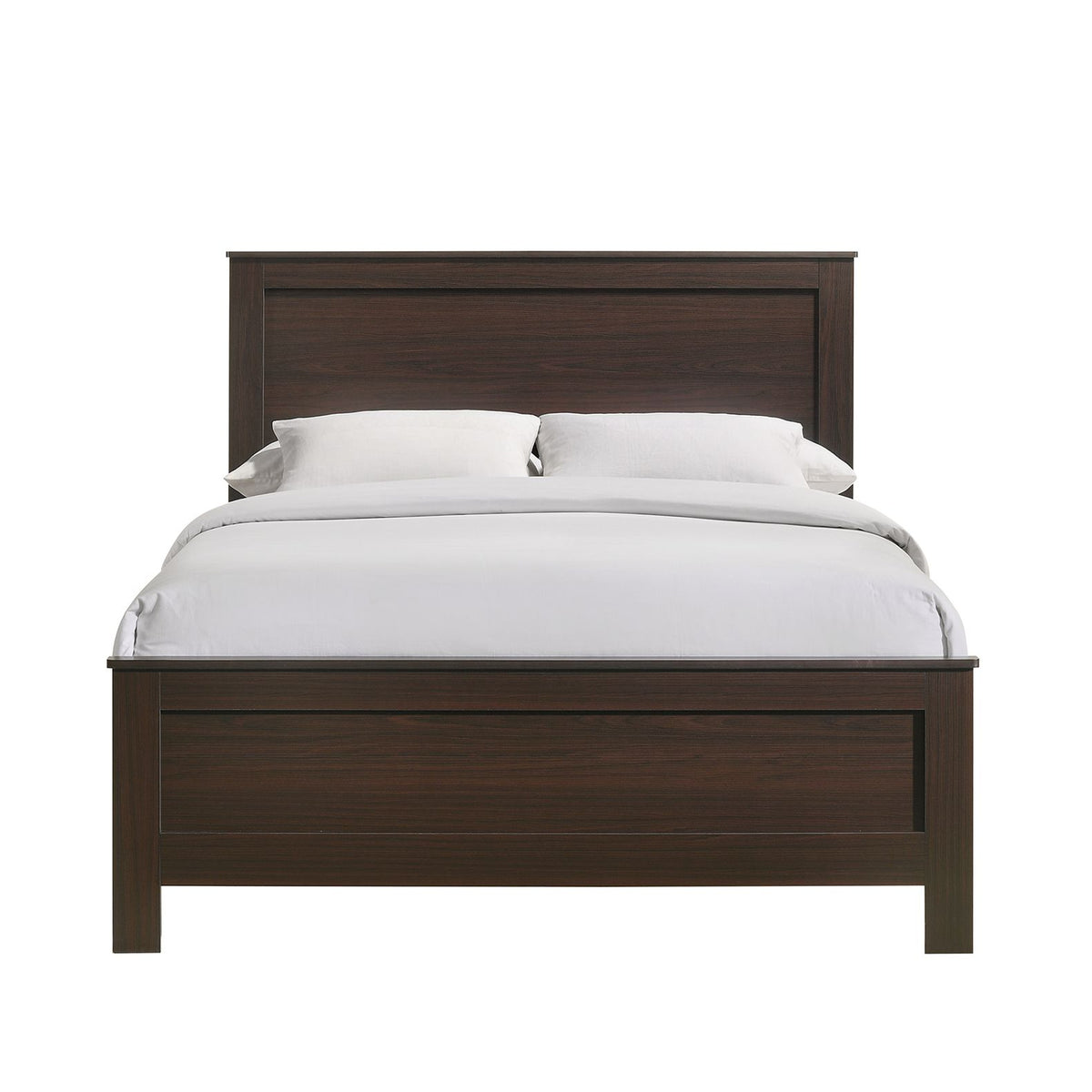 Sami Espresso Youth Full Panel Bed - Ornate Home