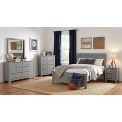 Sami Grey 3-Piece Youth Full Panel Bedroom Set - Ornate Home