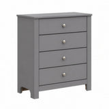 Sami Grey 3-Piece Youth Twin Panel Bedroom Set - Ornate Home