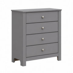 Sami Grey 5-Piece Youth Full Panel Bedroom Set - Ornate Home