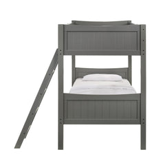 Sami Grey Over Twin Bunk Bed - Ornate Home