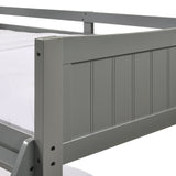 Sami Grey Over Twin Bunk Bed - Ornate Home