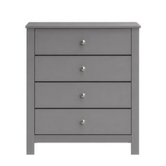 Sami Grey Youth 4-Drawer Chest - Ornate Home