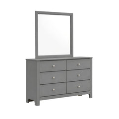 Sami Grey Youth Dresser & Mirror Set - Ornate Home