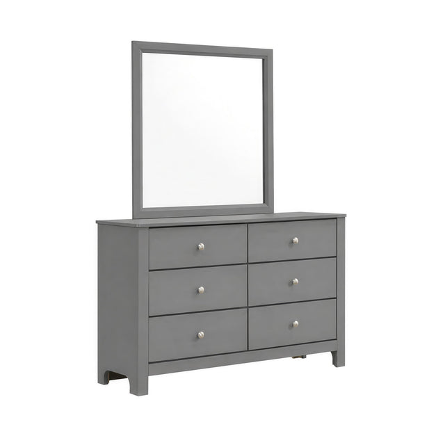 Sami Grey Youth Dresser & Mirror Set - Ornate Home