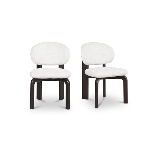 Sami White/Black Dining Chair (Set of 2) - Ornate Home