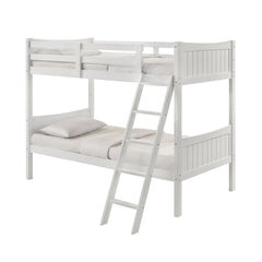 Sami White Over Twin Bunk Bed