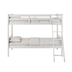 Sami White Over Twin Bunk Bed