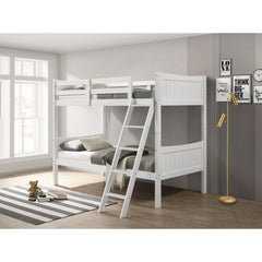 Sami White Over Twin Bunk Bed