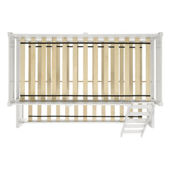 Sami White Twin Over Full Bunk Bed - Ornate Home