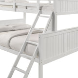 Sami White Twin Over Full Bunk Bed - Ornate Home