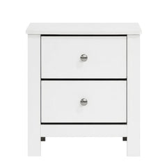 Sami White Youth 2-Drawer Nightstand - Ornate Home