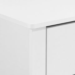 Sami White Youth Dresser & Mirror Set - Ornate Home