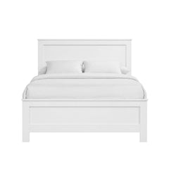 Sami White Youth Full Panel Bed - Ornate Home