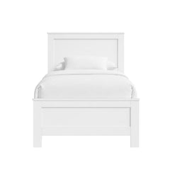 Sami White Youth Twin Panel Bed - Ornate Home