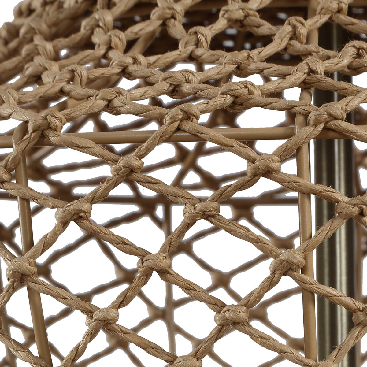 Samori Woodtone Rattan Table Lamp - Ornate Home