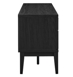 Samos Black 59" TV Stand - Ornate Home