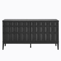 Samos Black 62" Sideboard - Ornate Home