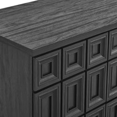Samos Black 62" Sideboard - Ornate Home