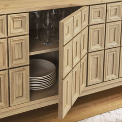 Samos Hickory 62" Sideboard - Ornate Home