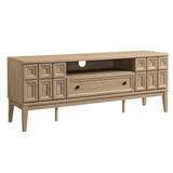 Samos Light Oak 59" TV Stand - Ornate Home