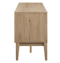 Samos Light Oak 59" TV Stand - Ornate Home