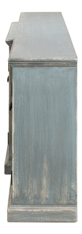 San Marco Bungalow Blue Credenza - Ornate Home