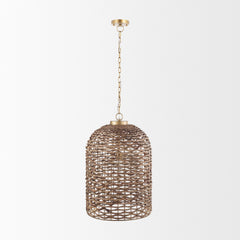 Sana Brown Tall Watergrass Pendant Light - Ornate Home