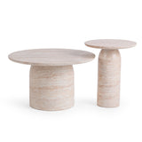 Sana Capri Limestone Outdoor Coffee Table - Ornate Home