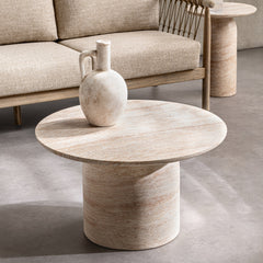 Sana Capri Limestone Outdoor Coffee Table - Ornate Home