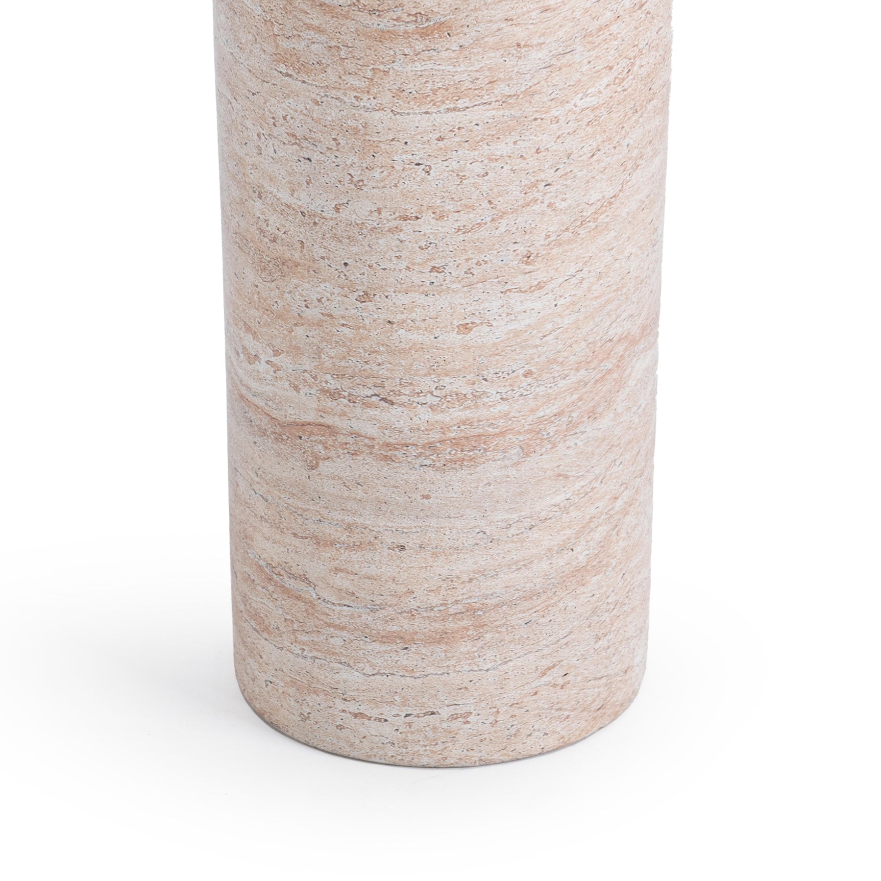 Sana Capri Limestone Outdoor End Table - Ornate Home