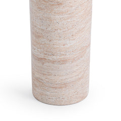 Sana Capri Limestone Outdoor End Table - Ornate Home