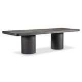 Sana Charcoal Dining Table - Ornate Home