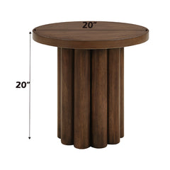Sanat Brown End Table - Ornate Home