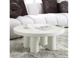 Sanat White Coffee Table - Ornate Home