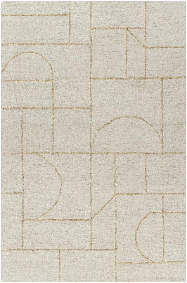 Sanaz Ivory Area Rug - Ornate Home